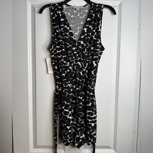 Allison Joy - Stasia Surplice Romper - Size: S